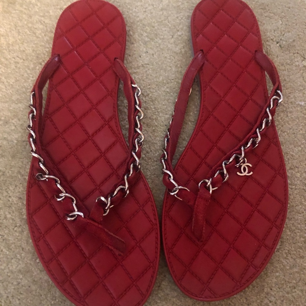 Chanel slippers